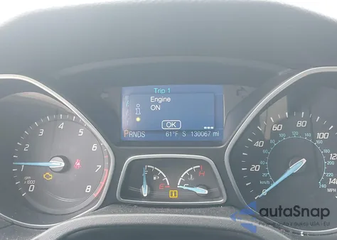 2013 Ford Focus Se из США, поврежденный, VIN 1FADP3F23DL336498